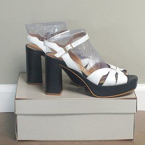 Gadea by Lodi Leather Platform Shoes/Sandals Size 39